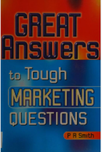 Image of GREAT ANSWER TO TOUGH MARKETING QUESTIONS