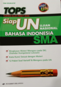 Image of TOPS Siap UN Bahasa Indonesia