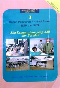 Image of Bahan Penataran P-4 bagi Siswa SLTP dan SLTA