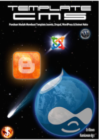 Image of Template CMS : panduan mudah membuat tempalte joomla, drupal, wordpress dan dotnet nuke