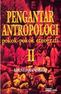 Image of Pengantar Antropologi II : Pokok-Pokok Etnografi