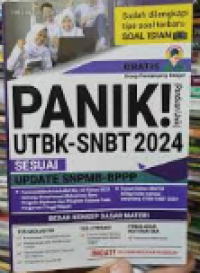 Image of Panik! UTBK-SNBT 2024