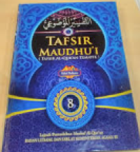 Image of Tafsir Maudhu'i : Tafsir Al-Qur'an Tematik Jilid 8